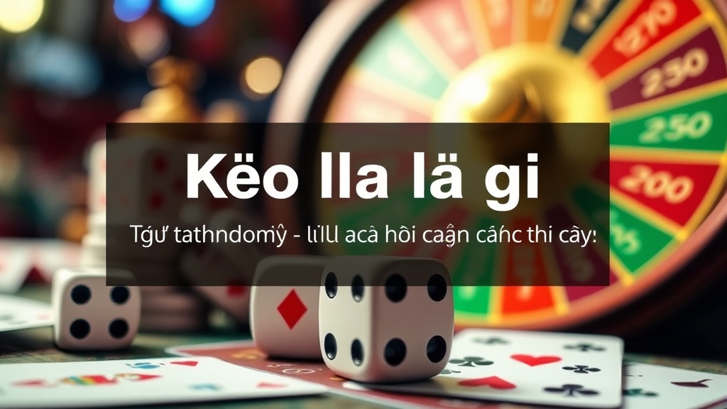 Kèo lựa là gì - Tìm hiểu chi tiết về hình thức cá cược thú vị này